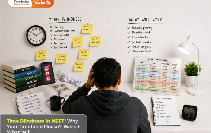 Time Blindness in NEET Why Your Timetable Doesn't Work + What Will