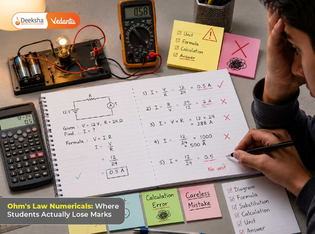 Ohm's Law Numericals: Where Students Actually Lose Marks