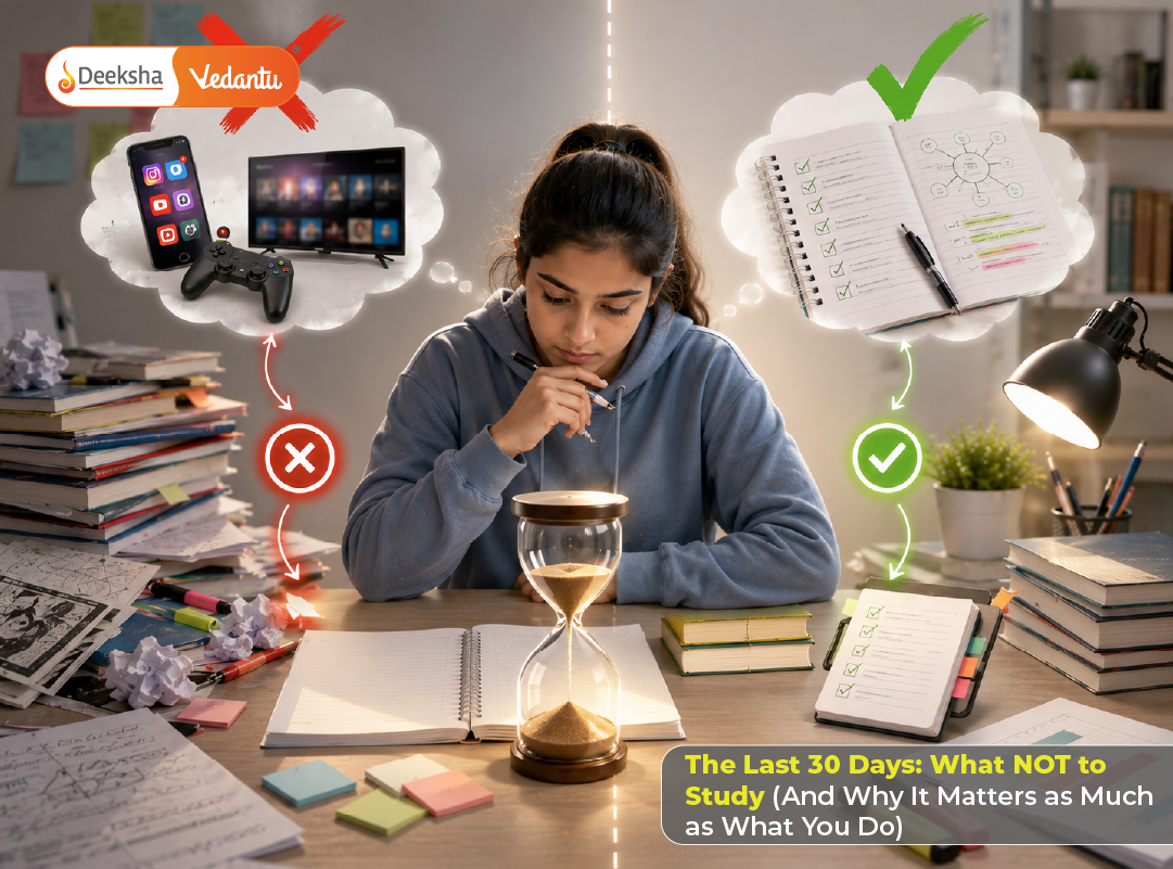 The Last 30 Days: What NOT to Study (And Why It Matters as Much as What You Do)