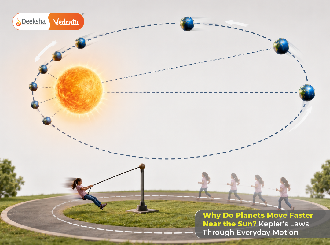 Why Do Planets Move Faster Near the Sun Keplers Laws Through Everyday Motion