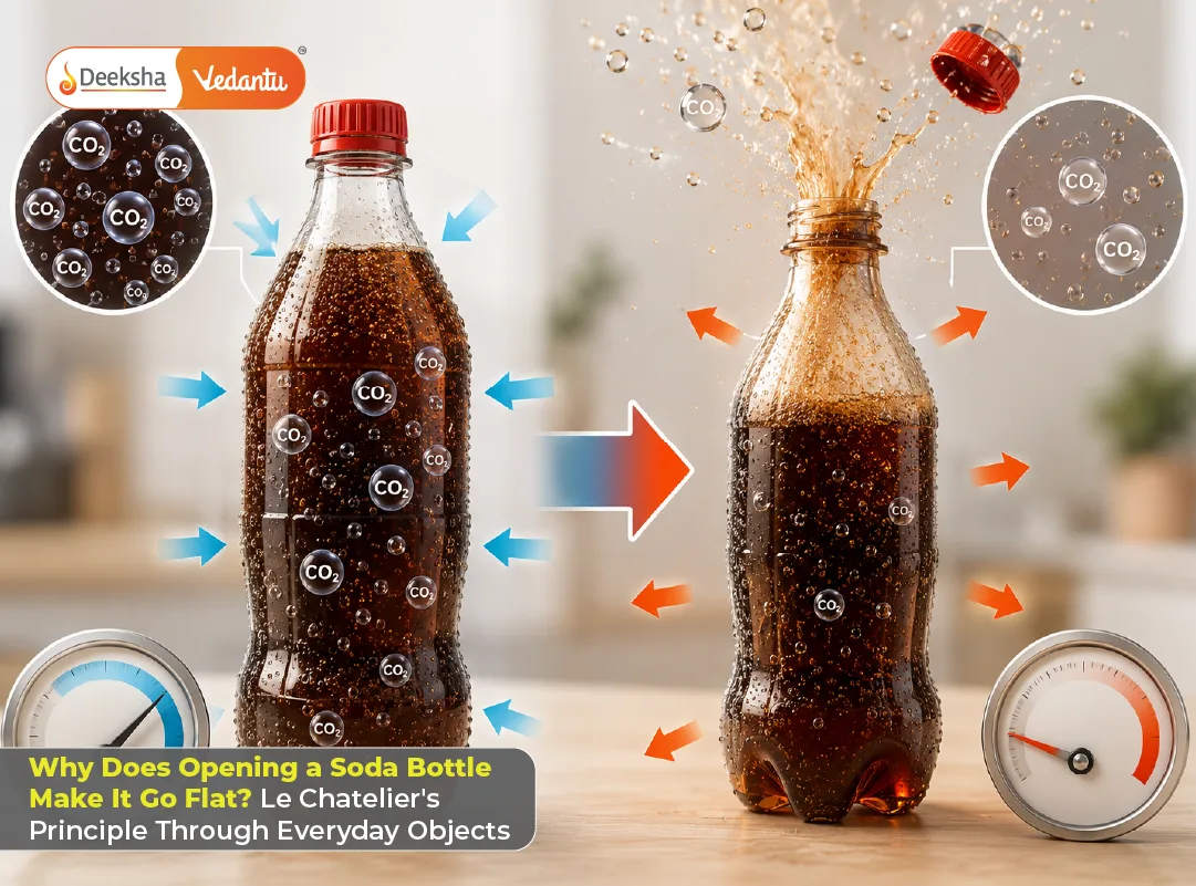 Why Does Opening a Soda Bottle Make It Go Flat Le Chatelier's Principle Through Everyday Objects