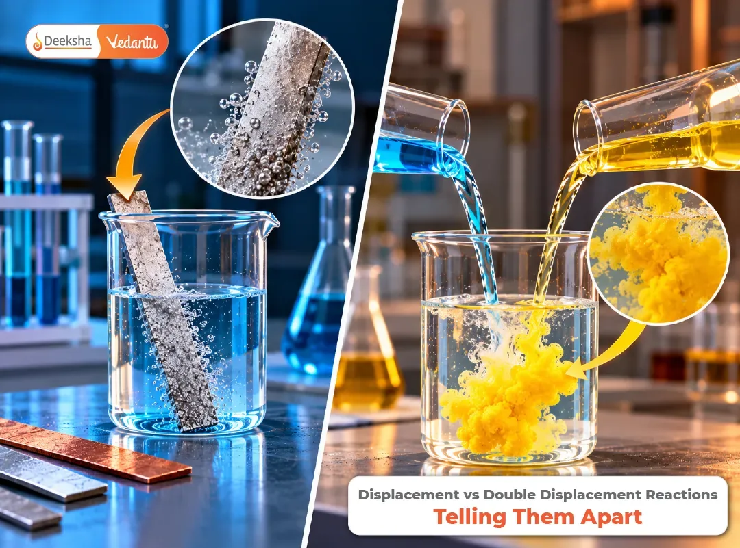 Displacement vs Double Displacement Reactions Telling Them Apart