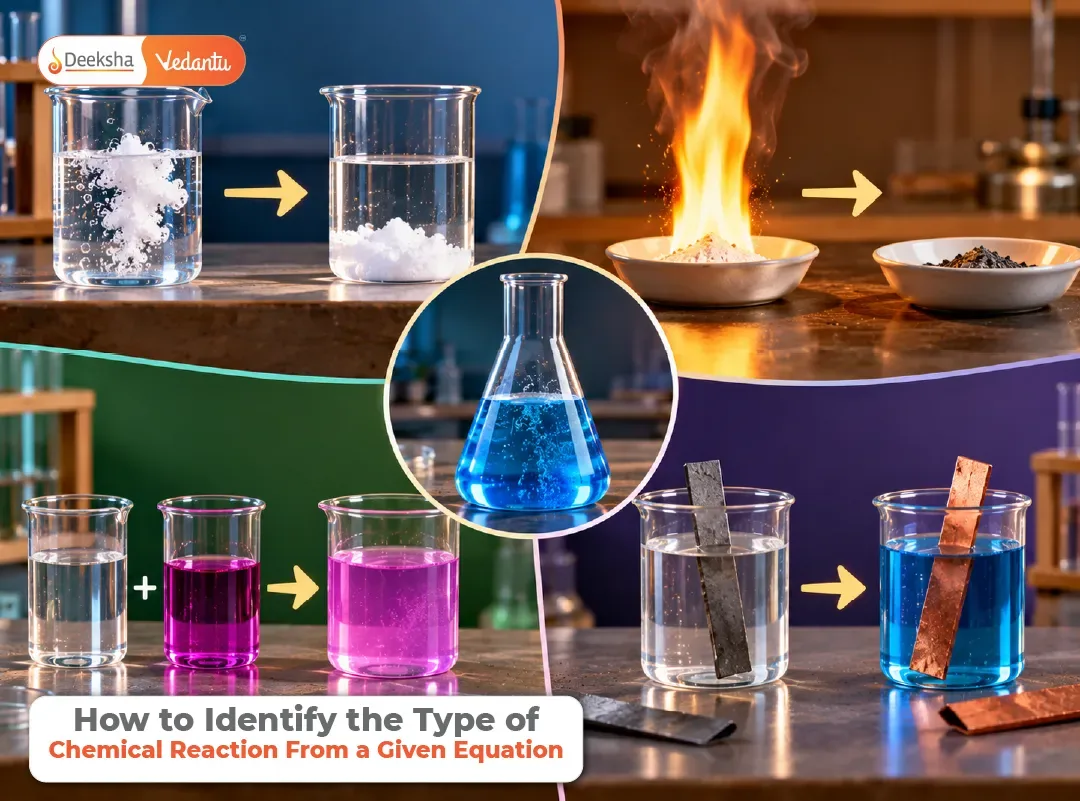 How to Identify the Type of Chemical Reaction From a Given Equation How to Identify the Type of Chemical Reaction From a Given Equation