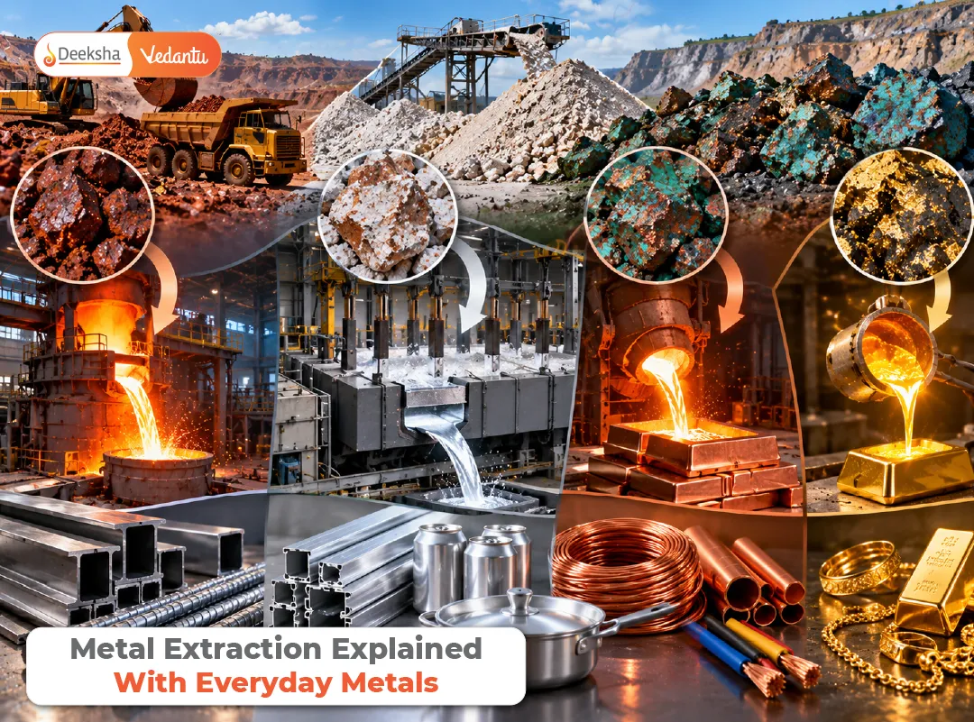 Metal Extraction Explained With Everyday Metals