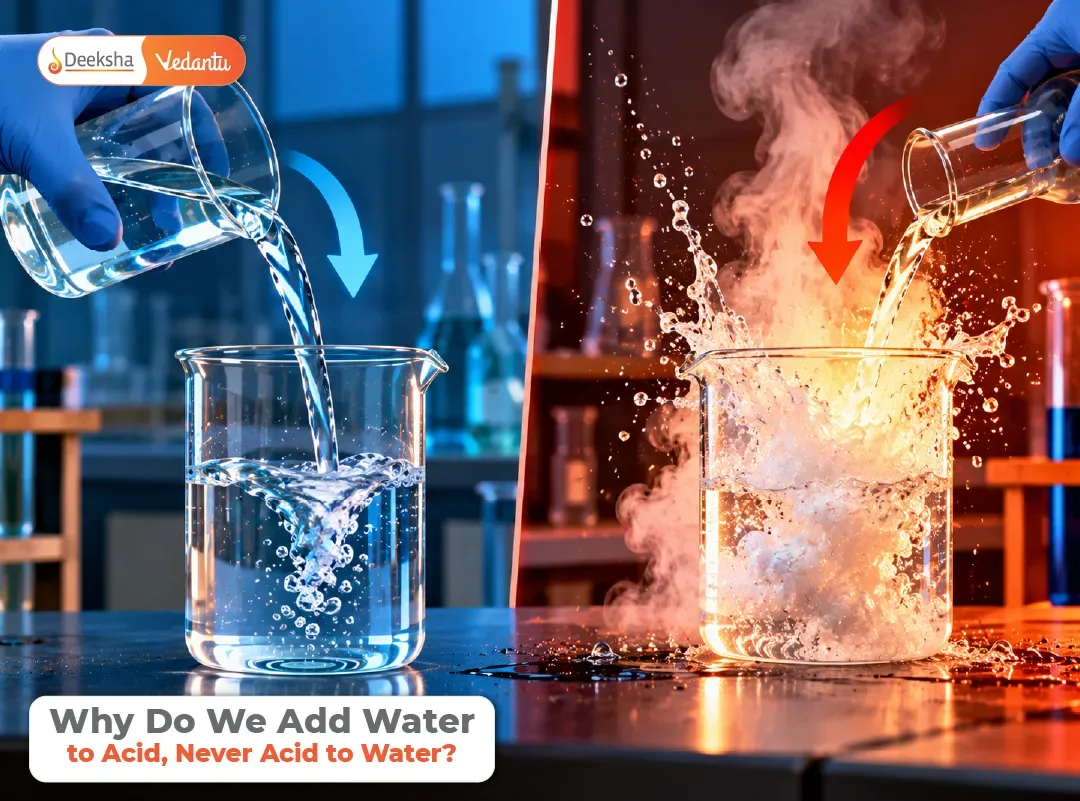 Why Do We Add Water to Acid, Never Acid to Water