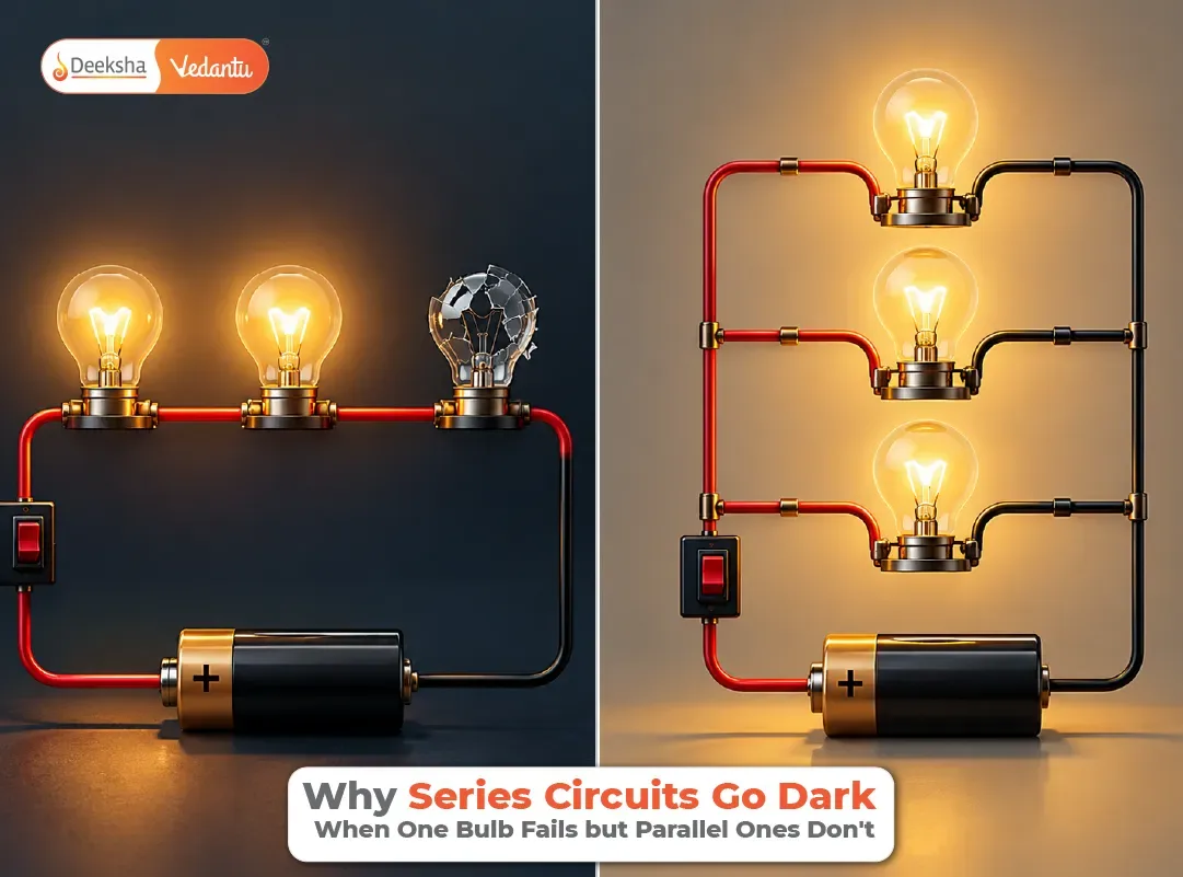 Why Series Circuits Go Dark When One Bulb Fails but Parallel Ones Dont Why Series Circuits Go Dark When One Bulb Fails but Parallel Ones Dont